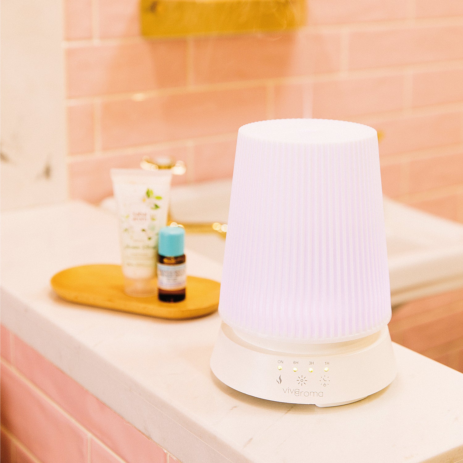 Vivaaroma Diffusor - Lampe Weiß