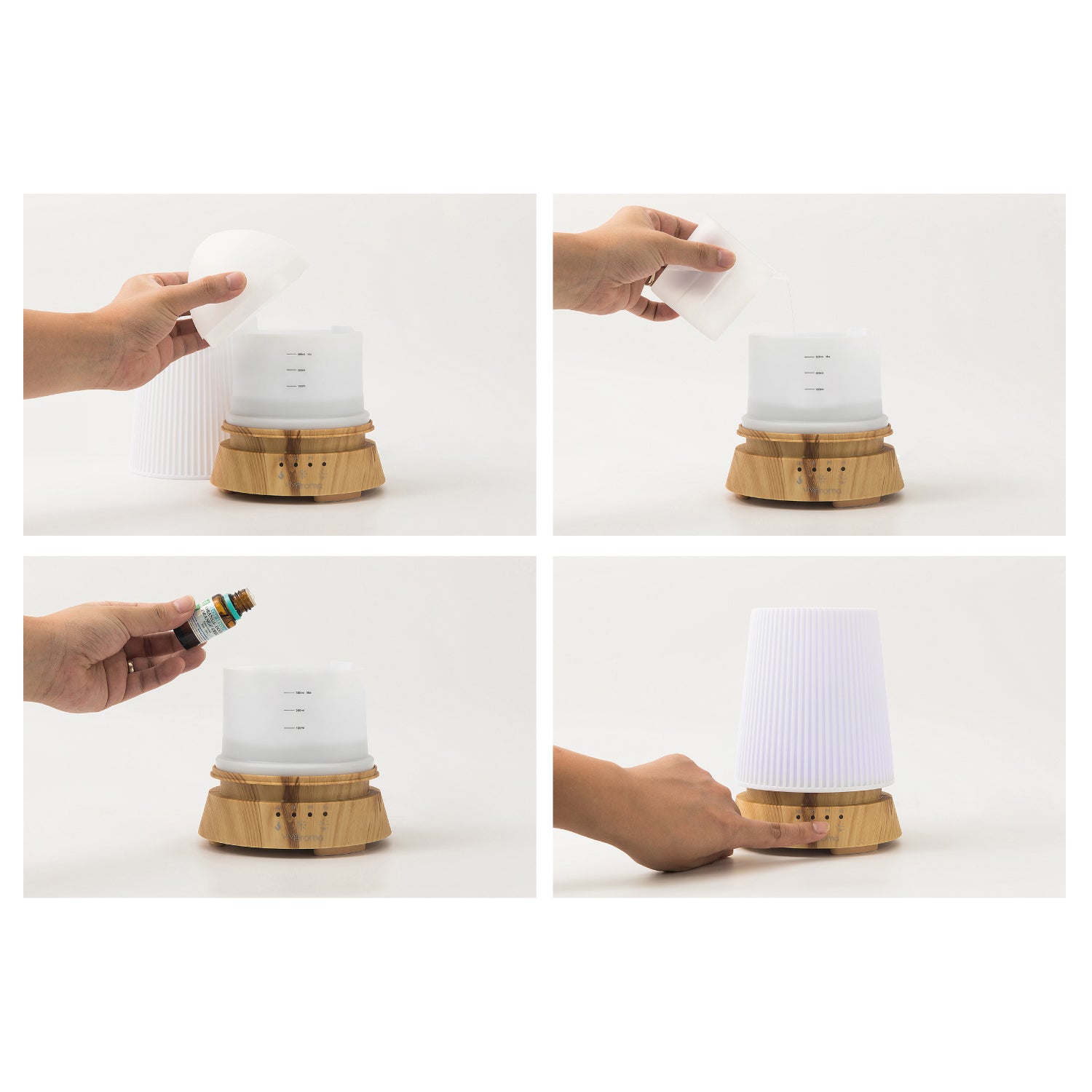 Vivaaroma Diffusor - Lampe Weiß