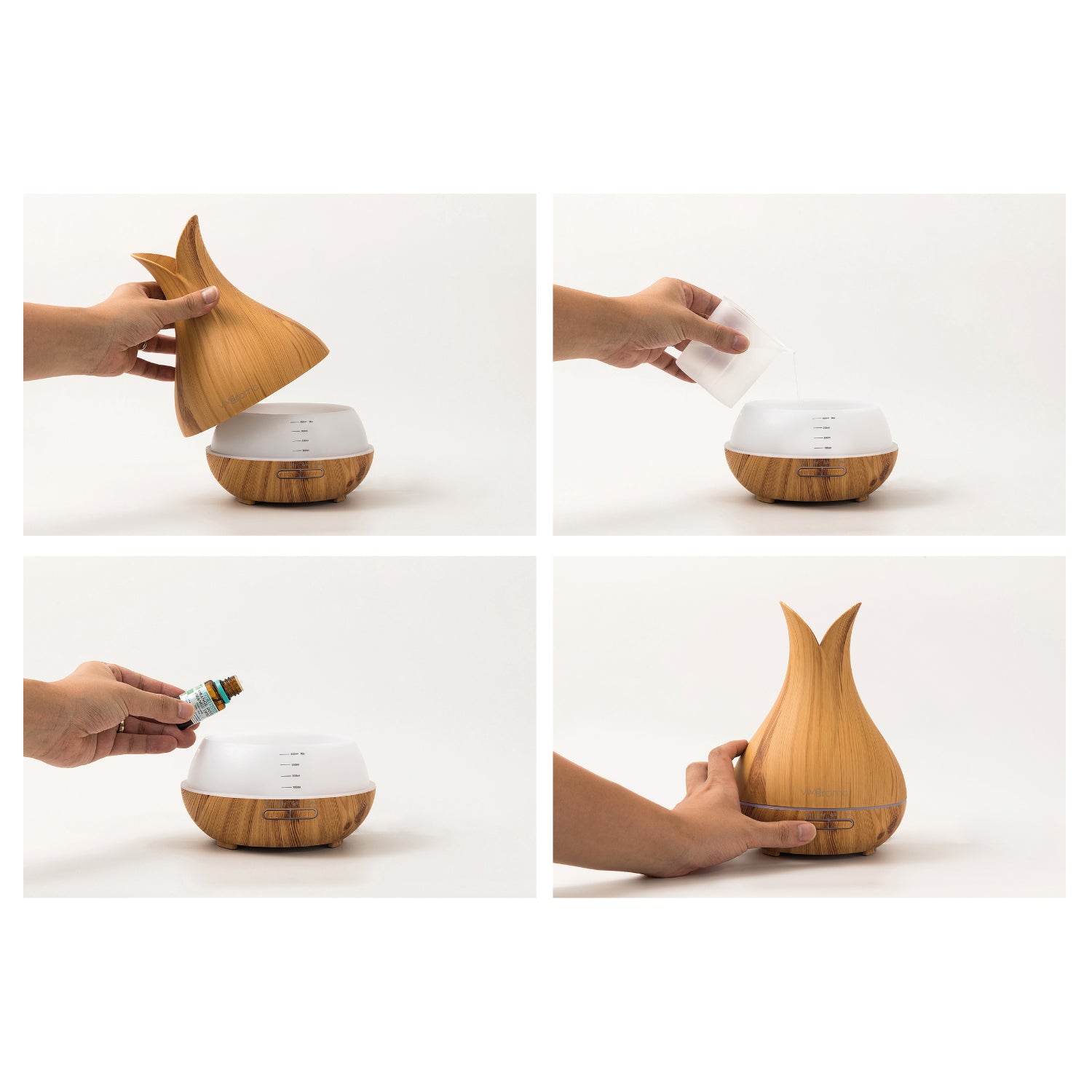 Vivaaroma Diffusor - Vase Ebenholz